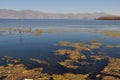 Erhai Lake in Yunnan, China fishing boat people Royalty Free Stock Photo